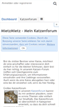 Mobile Screenshot of mietzmietz.de