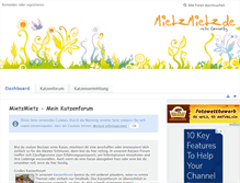 Tablet Screenshot of mietzmietz.de